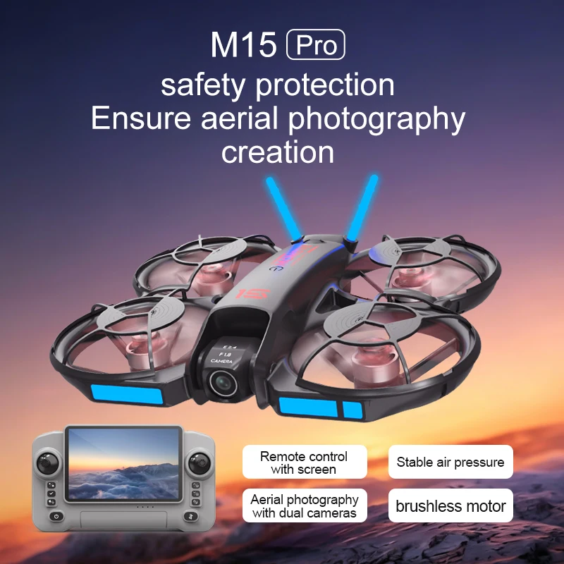 2026 New M15 FPV Drone with Sc - огляд і ціна Drone Camera Hd