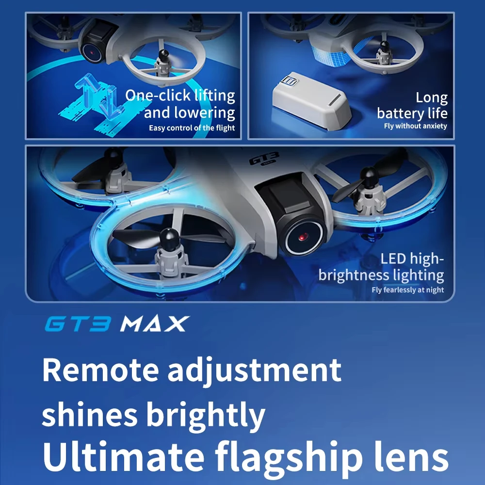 GT3 Max Optical Flow GPS Drone - огляд і ціна Drone Camera Hd