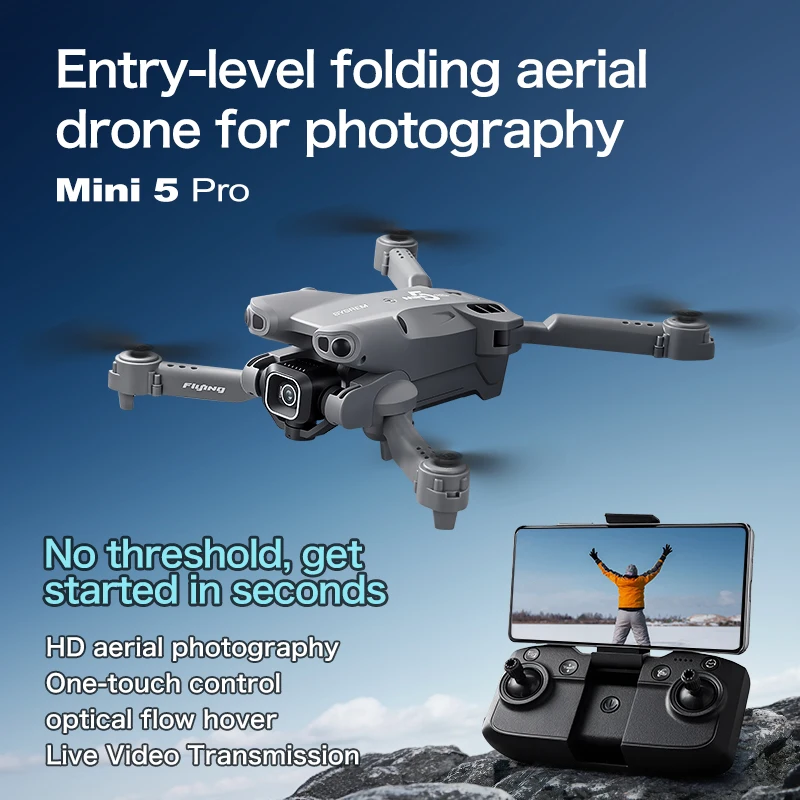 Lenovo MIni 5 Pro Drone 8K Aer - огляд і ціна Drone Camera Professional