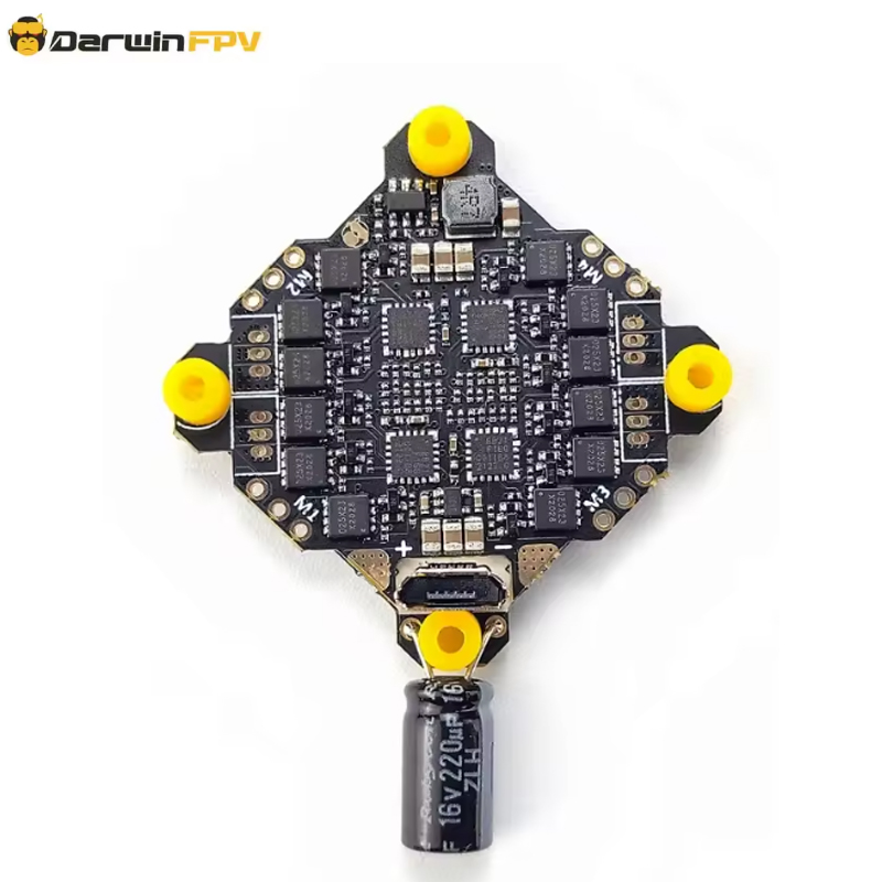 DarwinFPV F411 ELRS AIO FPV FC - огляд і ціна Drone Camera Thermal